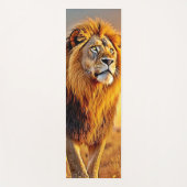 Lion King Savanna Sunset Design Yogamat (Voorkant)