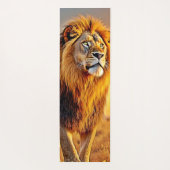Lion King Savanna Sunset Design Yogamat (Achterkant)