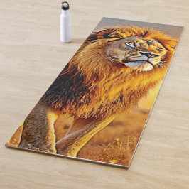 Lion King Savanna Sunset Design Yogamat