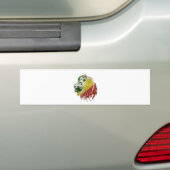 LION KING STIJL BUMPERSTICKER (Op auto)