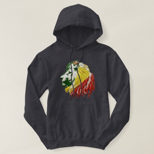 LION KING STIJL HOODIE (Design voorkant)