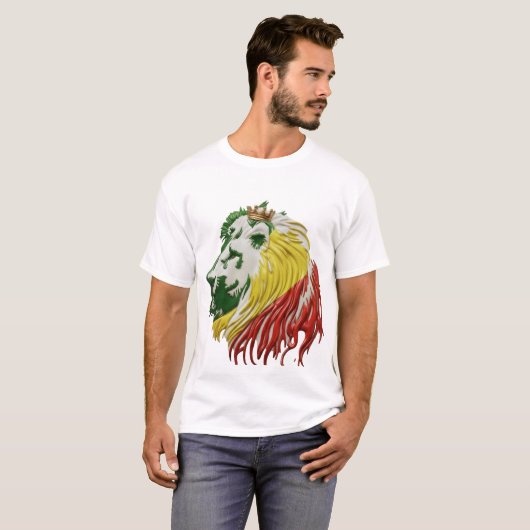 LION KING STIJL T-SHIRT (Voorkant volledig)
