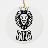 Lion King T-shirt Keramisch Ornament (Voorkant)