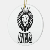 Lion King T-shirt Keramisch Ornament (Links)