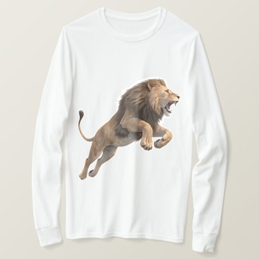 Lion King van het Oerwoud T-shirt - (Design voorkant)