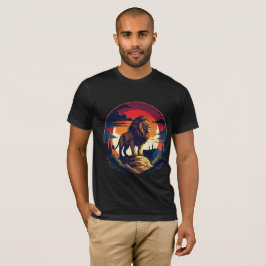 Lion King van het Oerwoud T-shirt Bold Mannen's Gi