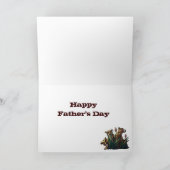 Lion, King voor het Wenskaart Kaart (Binnen)