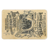 Lion koffiemagneet magneet (Horizontaal)