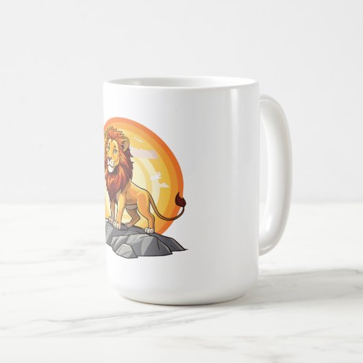 Lion Koffiemok (Voorkant rechts)