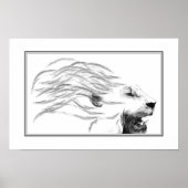 Lion | Koning van de grote katten Poster (Voorkant)