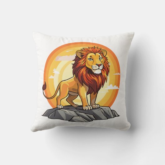 Lion Kussen (Achterkant)