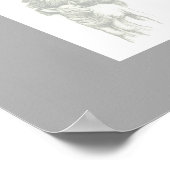 Lion & Lamb afdrukken Poster (Hoek)