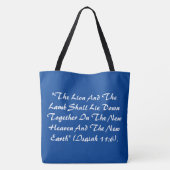 Lion Lamb en Dove Shoulder Tas (Achterkant)