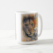 Lion & Lamb-Mok Koffiemok (Voorkant rechts)