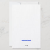 Lion Lamb Pet Sympathy Stationery Briefpapier (Achterkant)