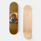 LION & LAMB SKATEBOARD DECK (Voorkant)