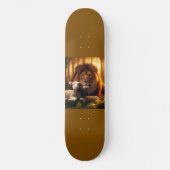 LION & LAMB SKATEBOARD DECK (Voorkant)