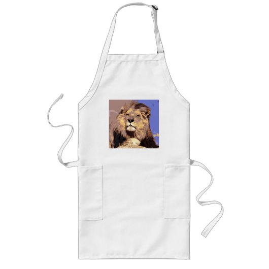 Lion Lang Schort (Voorkant)