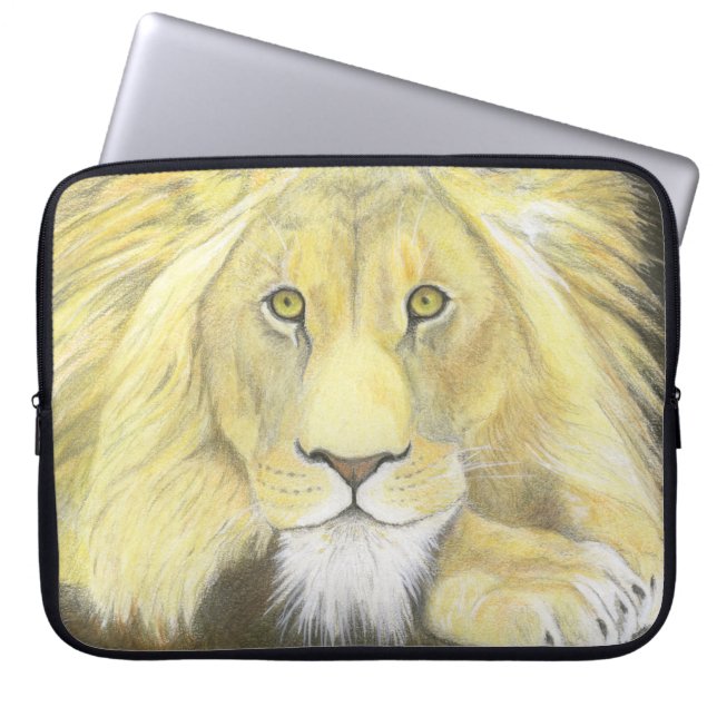 Lion Laptop Sleeve (Voorkant)