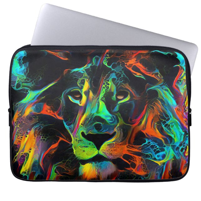 Lion Laptop Sleeve (Voorkant)