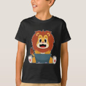 Lion-laptop T-shirt (Voorkant)