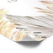 Lion Leaf Neutral Welcome Poster (Hoek)