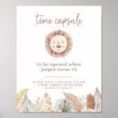 Lion Leaf Neutrale Time Capsule Poster (Voorkant)