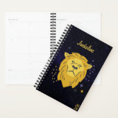 Lion Leo Zodiac Galaxy Sky Star Persoonlijk Planner (Display)