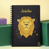 Lion Leo Zodiac Galaxy Sky Star Persoonlijk Planner