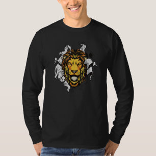 Lion Lions Head - de koning van de dierentuin gaat T-shirt