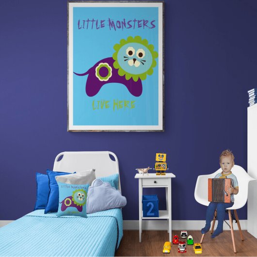 Lion Little Monsters live Poster