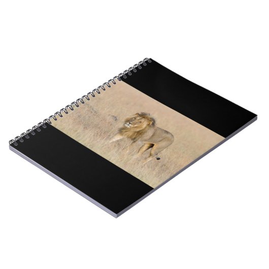 Lion lopen notitieboek (Linkerzijde)