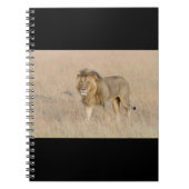 Lion lopen notitieboek (Voorkant)