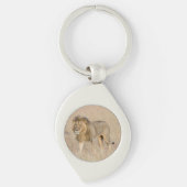 Lion lopen sleutelhanger (Voorkant)
