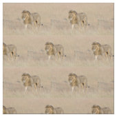 Lion lopen stof (Swatch)
