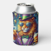 Lion/Louisiana Mardi Gras Blikjeskoeler (Blikje Achterkant)