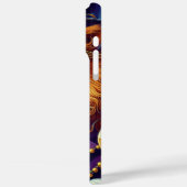Lion/Louisiana Mardi Gras Case-Mate iPhone Case (Achterkant / Links)