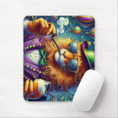 Lion/Louisiana Mardi Gras Muismat (Met muis)