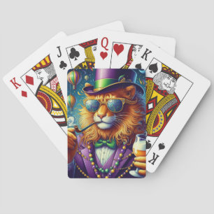 Lion/Louisiana Mardi Gras Pokerkaarten