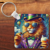 Lion/Louisiana Mardi Gras Sleutelhanger (Voorkant)