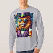 Lion/Louisiana Mardi Gras T-shirt (Voorkant)