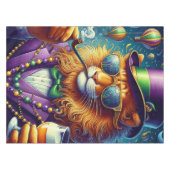 Lion/Louisiana Mardi Gras Tafelkleed (Voorkant (Horizontaal))