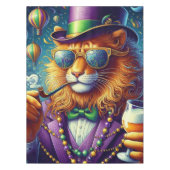Lion/Louisiana Mardi Gras Tafelkleed (Voorkant)