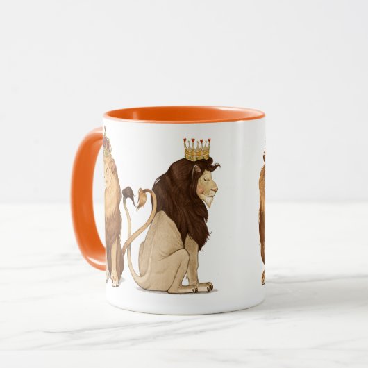 Lion Love Mok (Voorkant links)