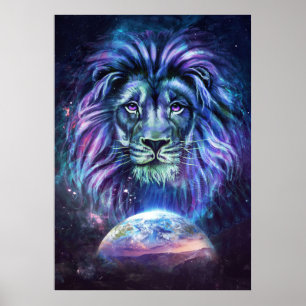 Lion Lovely Lion Poster