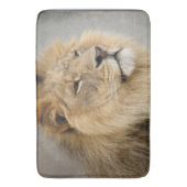 Lion Lovers Art Badmat (Voorkant Verticaal)