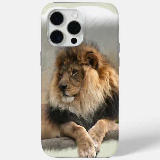 Lion Lovers Art Gifts Case-Mate iPhone Case (Achterkant)