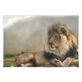 Lion Lovers Art Gifts Placemat