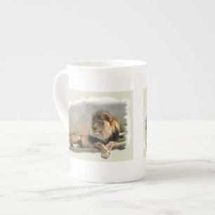 Lion Lovers Art Gifts Porselein Kop