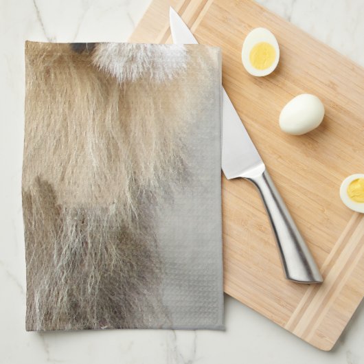 Lion Lovers Art Theedoek (Quarter Fold)